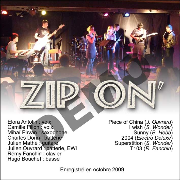 Zip On' CD